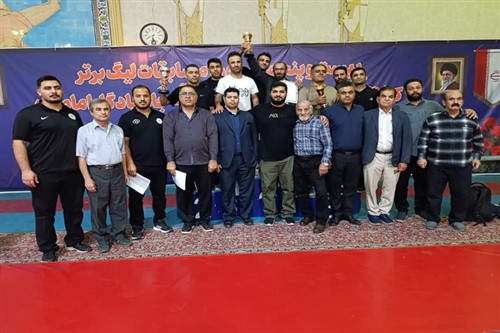 پایان رقابت های کشتی فرنگی بزرگسالان قهرمانی باشگاههای خوزستان / اهواز :